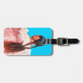 Bagagelabel Franse Braids (Voorkant horizontaal)