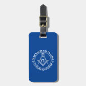 Bagagelabel Freemasonry-symbool (Voorkant verticaal)