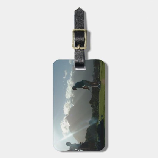 bagagelabel - Gepersonaliseerd (Voorkant verticaal)