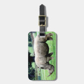 bagagelabel - Gepersonaliseerd (Voorkant verticaal)