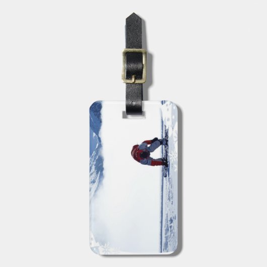 bagagelabel - Gepersonaliseerd (Voorkant verticaal)