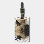 bagagelabel - Gepersonaliseerd (Voorkant verticaal)