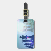 bagagelabel - Gepersonaliseerd (Voorkant verticaal)