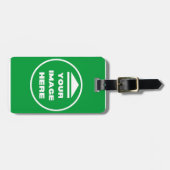 Bagagelabel - gepersonaliseerd - Afbeelding / teks (Voorkant horizontaal)