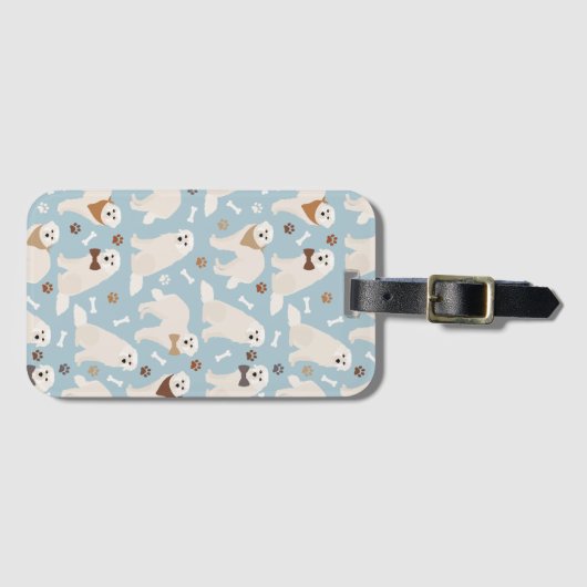 Bagagelabel Grote Pyreneeën en Botten (Voorkant (horizontaal))