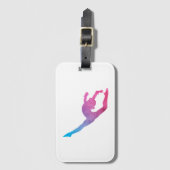 Bagagelabel gymnastieklep (Voorkant (verticaal))