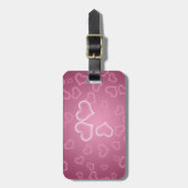 Bagagelabel hart (Voorkant verticaal)
