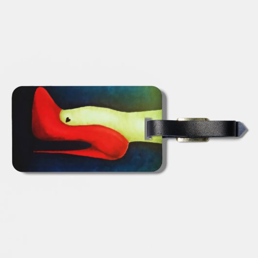 bagagelabel hiel (Achterkant horizontaal)