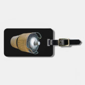 Bagagelabel hoogspanningszendbuis (Voorkant horizontaal)