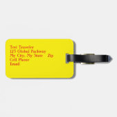 /BAGAGELABEL/HUMOROUW QUOTE/KOM MET BAGAGELABEL (Achterkant horizontaal)