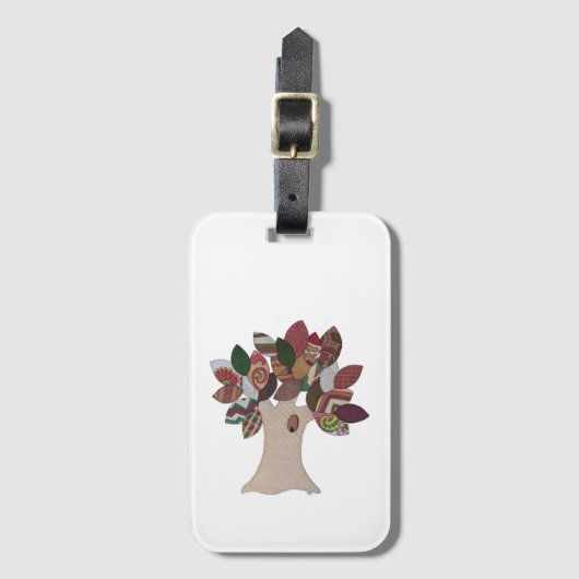 Bagagelabel Imp Tree (Voorkant (verticaal))