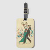 Bagagelabel in de vorm van een ansichtkaart (Voorkant (verticaal))