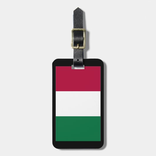 bagagelabel italië (Voorkant verticaal)