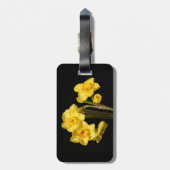 Bagagelabel Jonquil Flowers (Achterkant verticaal)