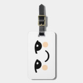 BAGAGELABEL KUSTGEZICHT (Voorkant verticaal)