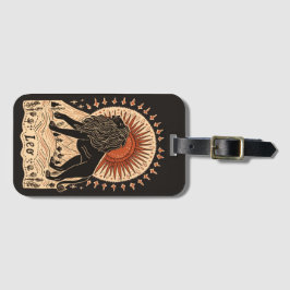 Bagagelabel Leo hemelse dierenriemkunst