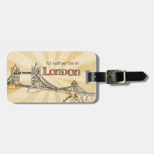 Bagagelabel Londen