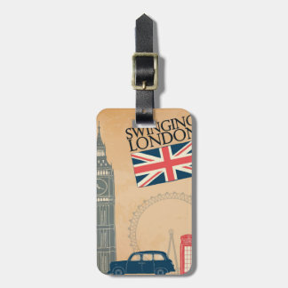 Bagagelabel Londen