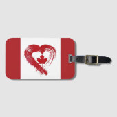 Bagagelabel Love Canada (Voorkant (horizontaal))