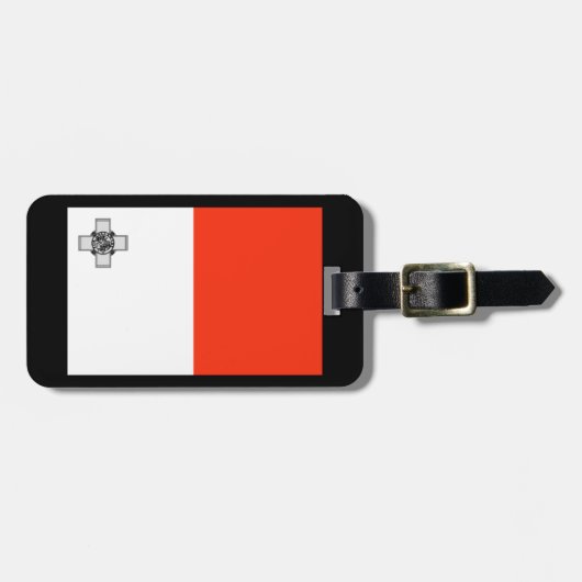 bagagelabel Malta (Voorkant horizontaal)