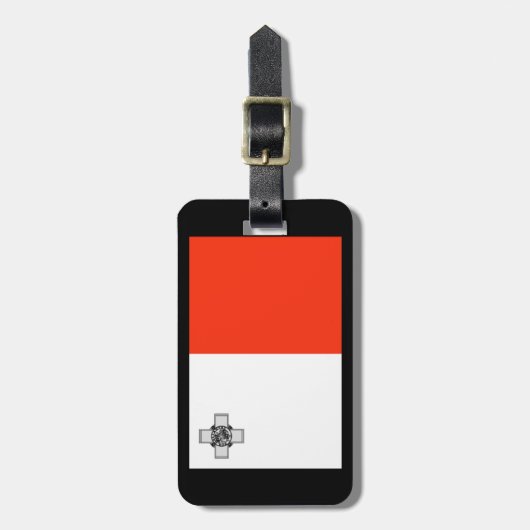 bagagelabel Malta (Voorkant verticaal)