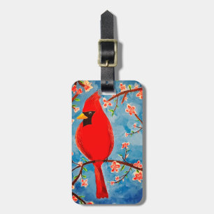 Bagagelabel met Charlie Cardinaal