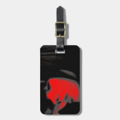 bagagelabel met Cool Girl Print (Voorkant verticaal)