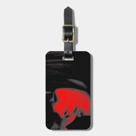 bagagelabel met Cool Girl Print (Voorkant verticaal)