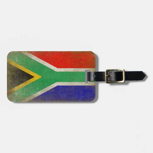 bagagelabel met de Zuid-Afrikaanse vlag Cool (Voorkant horizontaal)
