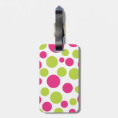 Bagagelabel met hoge hiel-Stiletto-schoen (Achterkant verticaal)