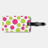 Bagagelabel met hoge hiel-Stiletto-schoen (Achterkant horizontaal)