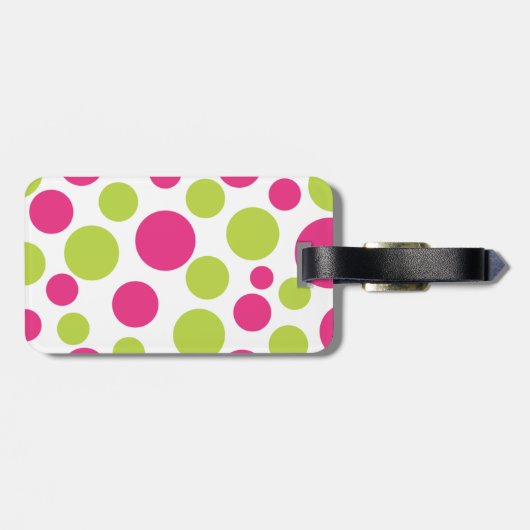 Bagagelabel met hoge hiel-Stiletto-schoen (Achterkant horizontaal)