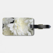 bagagelabel met lederen riem (Achterkant horizontaal)