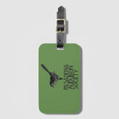 bagagelabel met  Logo (Voorkant (verticaal))