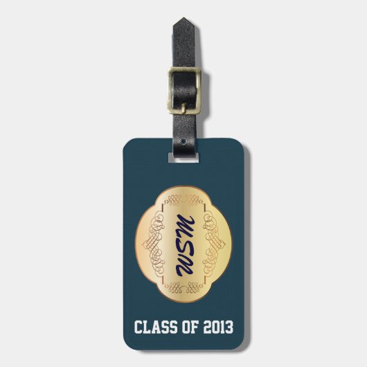 Bagagelabel met offerte - SRF (Voorkant verticaal)