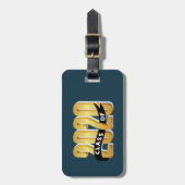 Bagagelabel met prijsopgave - Zie Terug (Voorkant verticaal)