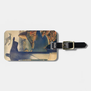bagagelabel met Rio de Janeiro-afdruk