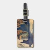 bagagelabel met Rio de Janeiro-afdruk (Voorkant verticaal)