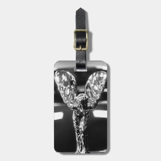 bagagelabel met rolletjes (Voorkant verticaal)