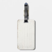  Bagagelabel met winterschokken (Achterkant verticaal)
