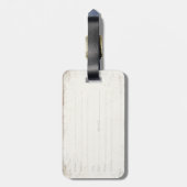 bagagelabel met wolvlag uit Venezuela (Achterkant verticaal)