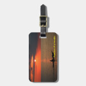 bagagelabel met zonneklaar Afbeelding (Voorkant verticaal)