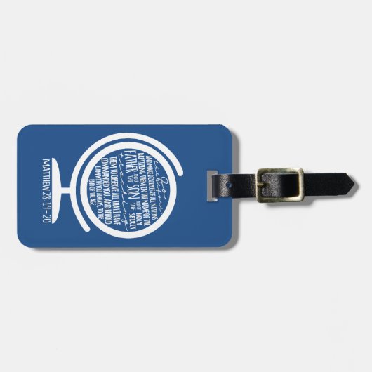 Bagagelabel Missies Scripting (Voorkant horizontaal)