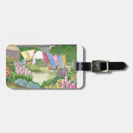 Bagagelabel = Monhegan Island Kathy's Laundry