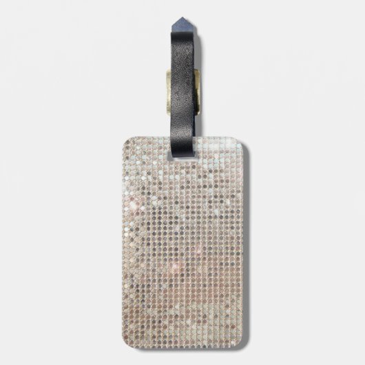 Bagagelabel mousserende harsen (Achterkant verticaal)