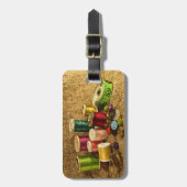 Bagagelabel naaibenodigdheden (Voorkant verticaal)