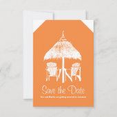 Bagagelabel naar Jamaica Save The Date (Voorkant)