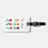 Bagagelabel, naar MAMA waar ik van hou! Bagagelabel (Voorkant horizontaal)