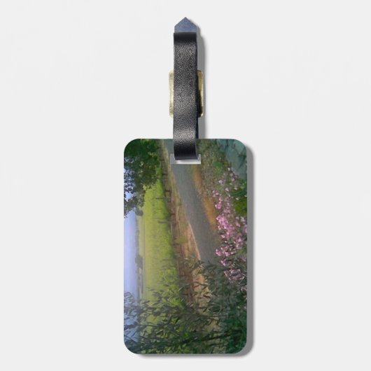 Bagagelabel Napa Silverado Trail (Achterkant verticaal)