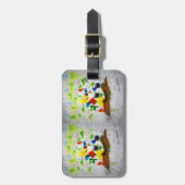 bagagelabel "Natuur Fantasy Trees" (Voorkant verticaal)